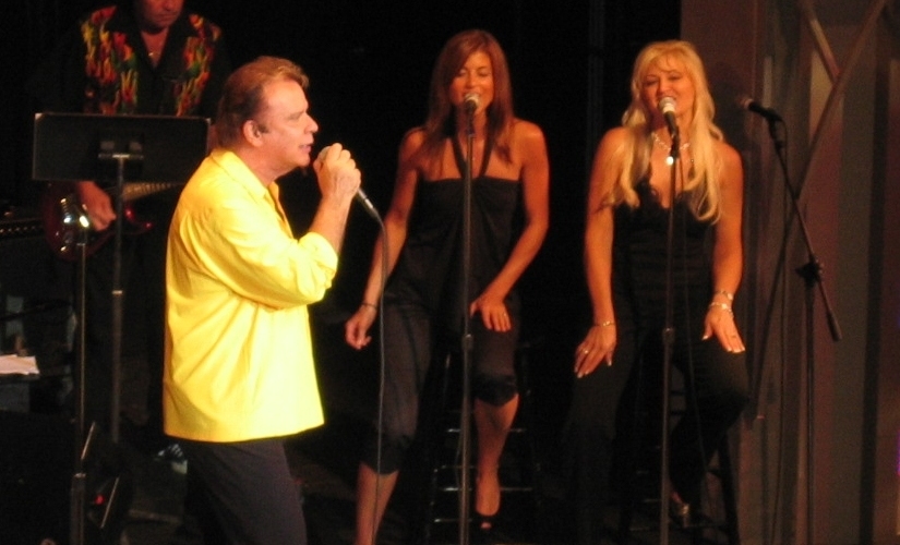 With Lou Christie at Hershey Park